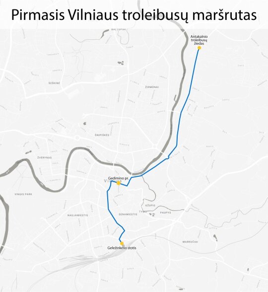 Transportas, pakeitęs Vilniaus veidą visiems laikams