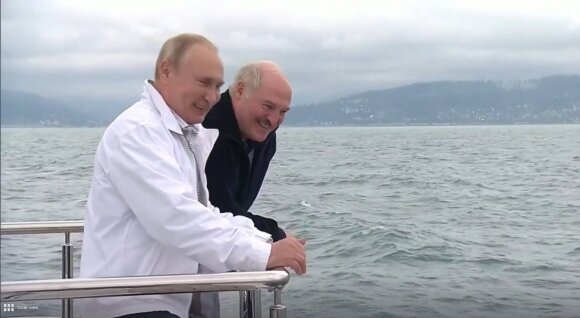 Aliaksandr Lukashenko, Vladimir Putin