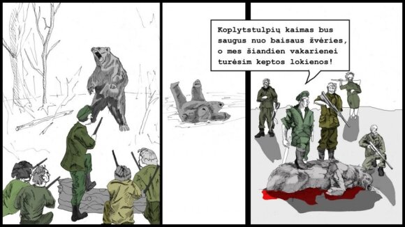 Partizanai visada laimi. Meškos medžioklė (III)