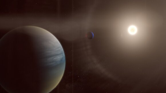 Jameso Webbo teleskopas ieškos gyvybei tinkamų planetų kosmoso gelmėse.