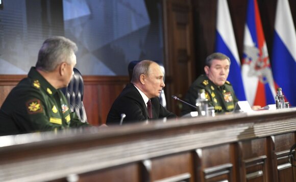 Sergejus Šoigu, Vladimiras Putinas, Valerijus Gerasimovas