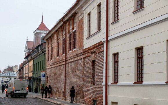 Reconstruction of historical buildings: Kaunas will return to the 15th century.  decorative elements