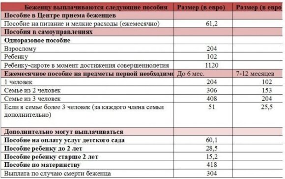 Корзина беженца в Литве: кто, кому, сколько и как?