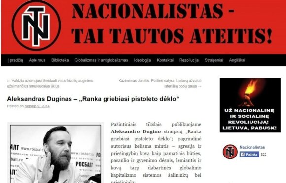Anti-Lithuanian propaganda delivered to people's mailboxes