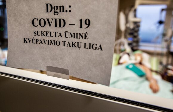 Doctors anxiously await a long weekend: the number of patients in hospitals in the Vilnius region has doubled