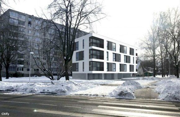 An apartment building is planned in Žirmūnai