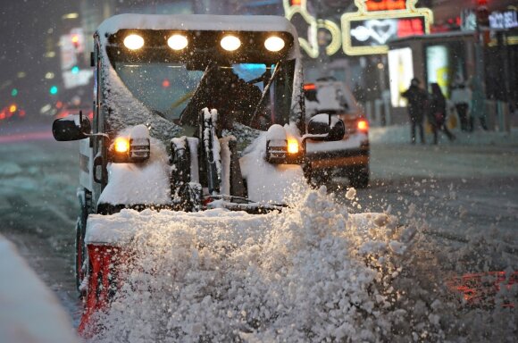 New York was hit by the biggest snowstorm in a decade