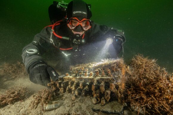 Enigma found at the bottom of the Baltic Sea