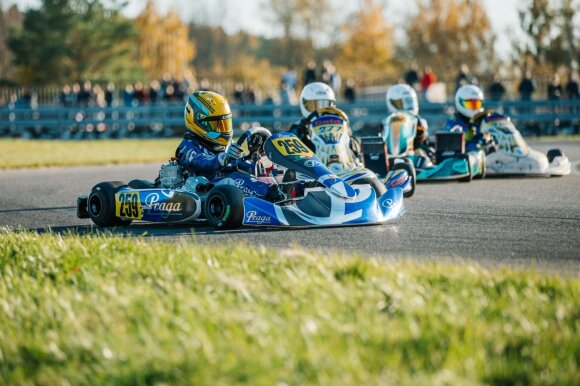 Lithuania is sending Markas Silkūnas to the FIA ​​Karting Academy