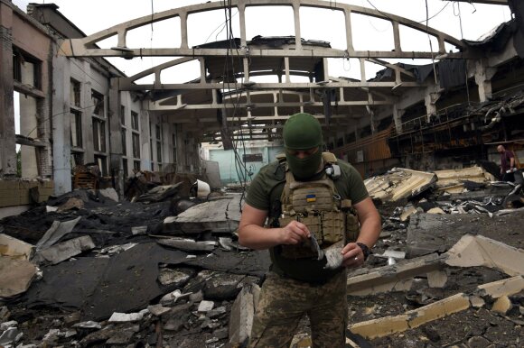 Karo ekspertai neatmeta, kad viename sektoriuje ukrainiečiai jau prarado galimybę perimti iniciatyvą