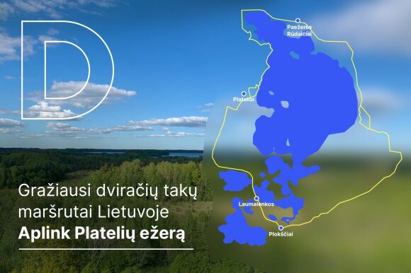 5 gražiausi dviračių takų maršrutai Lietuvoje: kelios naujienos jau spėjo pavergti lietuvių širdis