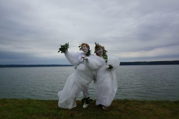 The history of the flooded villages of the Kaunas lagoon was resurrected more than 60 years ago