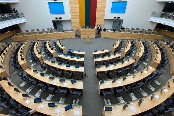 Veryga appreciated the idea of ​​Seimas voting in spacesuits: there is no possibility of guaranteeing safety.