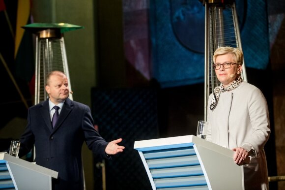 Saulius Skvernelis, Ingrida Šimonytė