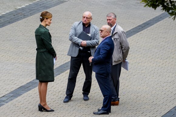 Viktorija Čmilytė - Nielsen, Algimantas Rusteika, Raimondas Grinevičius, Artūras Orlauskas