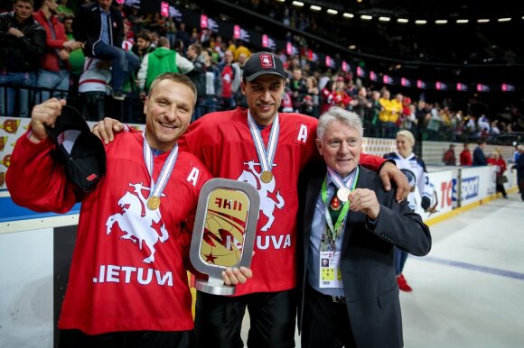 Darius Kasparaitis, Dainius Zubrus, Berndas Haake