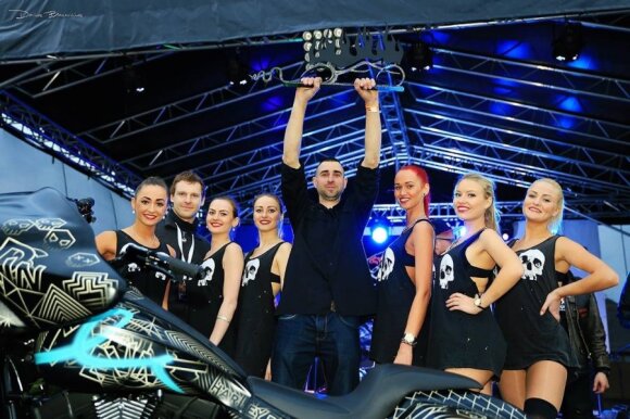 Best Airbrush – 2011 m. Harley Davidson FLTRX. Autorius Tommy and Sons, Vilnius