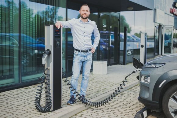     Ignas Mikutis administrerende direktør, (foto av Elinta Charge)