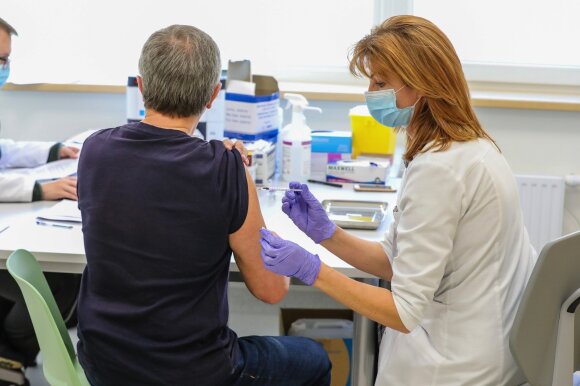 Coronavirus vaccination in Kaunas clinics