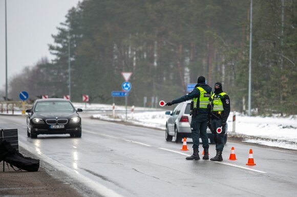 Police checkpoint