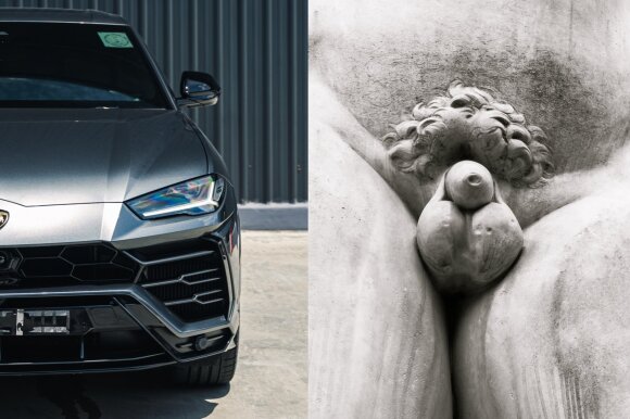 Mokslininkai teigia, kad mažesnis penis susijęs su vyro noru turėti sportiškesnį automobilį.