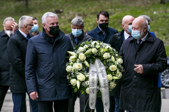 Member of the Seimas, signatory Kęstutis Glaveckas is buried in the Antakalnis cemetery