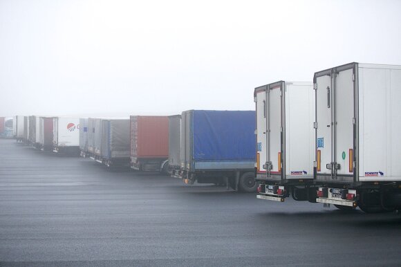 Belarus border - trucks