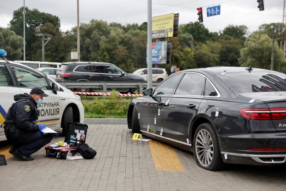 Zelensky's assistant's car was fired upon, and the driver was injured.