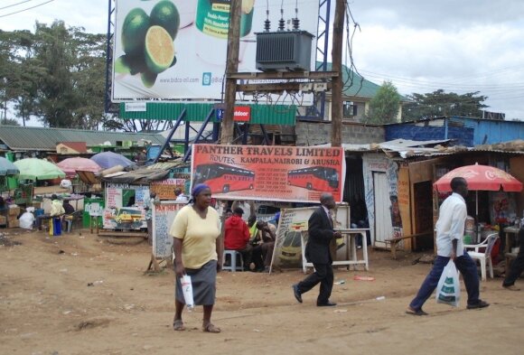   Market in the capital of Kenya, Nairobi 