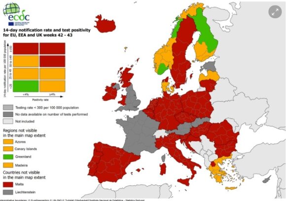 The red zone is expanding: more countries and regions have been added to the list of affected countries