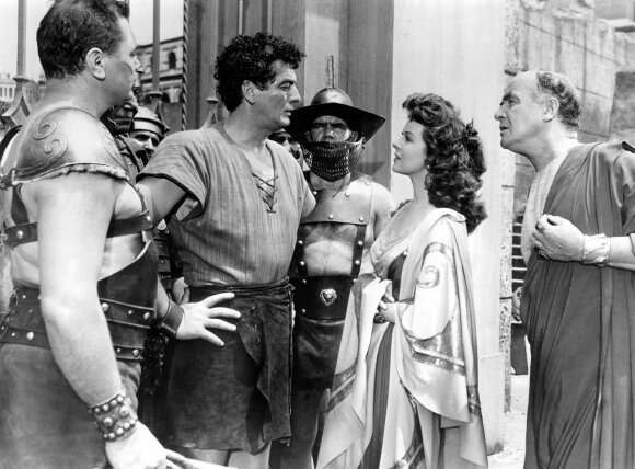 Filmas „Demetrijus ir Gladiatorius“, 1954 m.