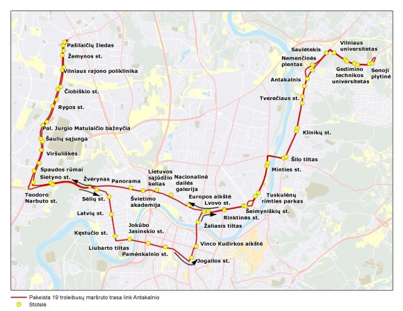 The Constitution Prospectus contains temporary changes in traffic and public transportation routes.