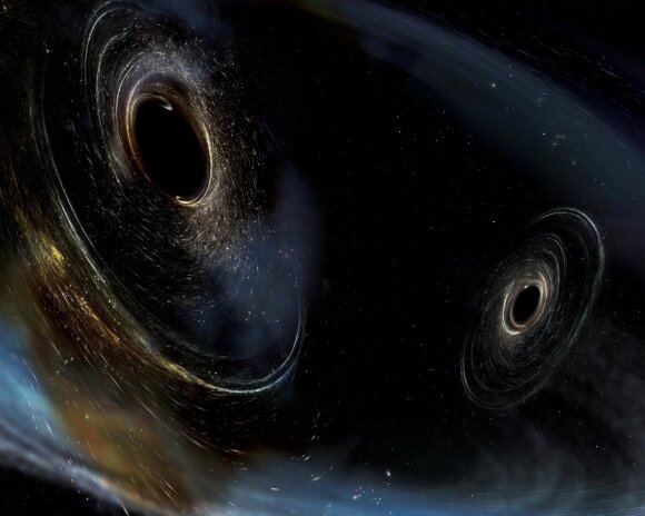 Enheter som Laser Interferometer Gravitational Wave Observatory (LIGO) bruker gigantiske lasersensorer for å søke etter gigantiske bølger i rom-tid, de såkalte gravitasjonsbølgene. 