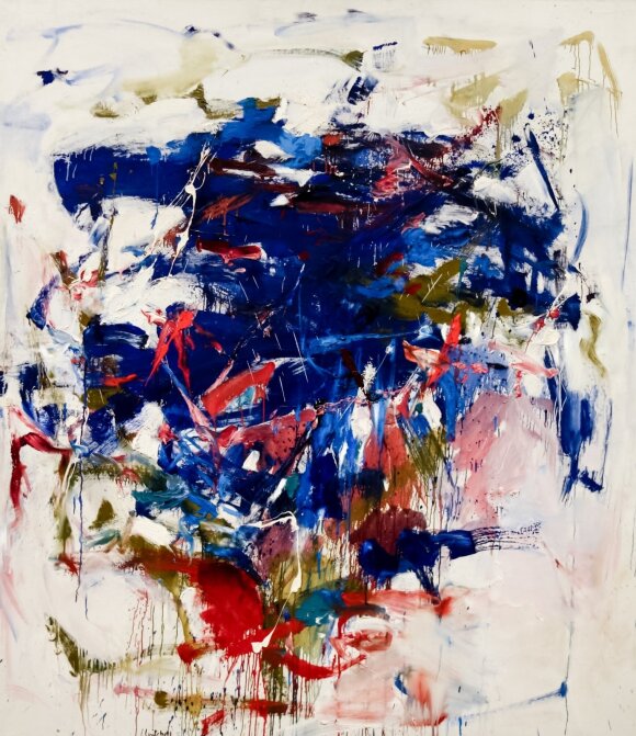Virginijaus Kinčinaičio paskaitos „Moteriškas abstrakcionizmo herojų šešėlis“ medžiaga / Joan Mitchell