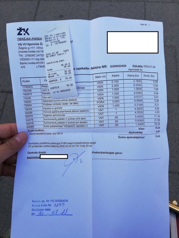 A visit to the Žalgiris clinic for a simple procedure - guess how much I paid for it?