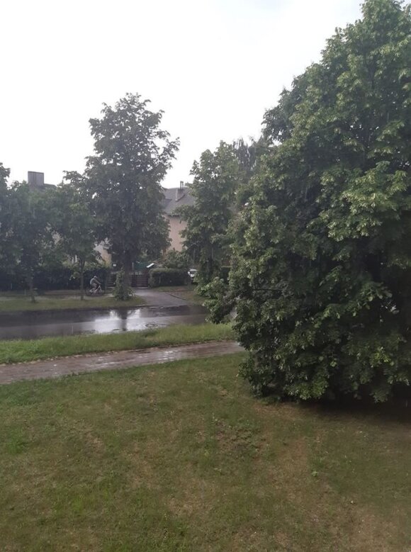 Storm in Klaipeda