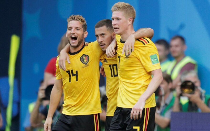Pasaulio futbolo čempionatas: Anglija - Belgija