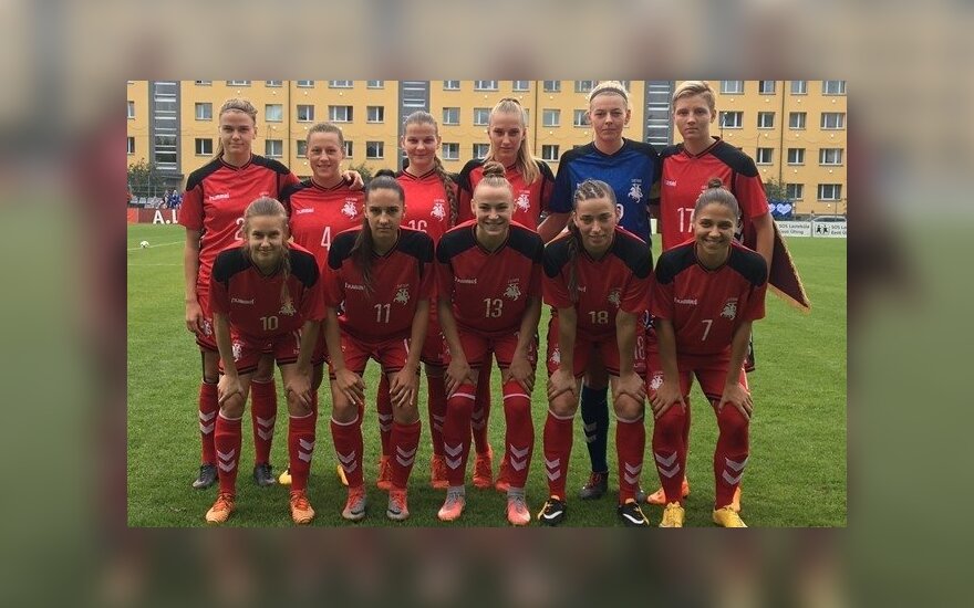 Lietuvos moterų rinktinė neprilygo Latvijai