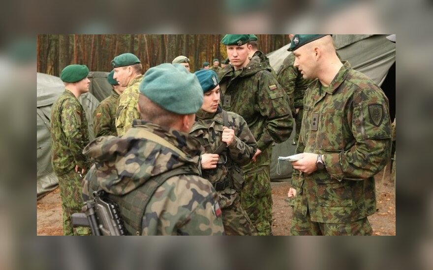 Lithuanian soldiers participate in multinational exercise Saber Junction 2014 in Germany