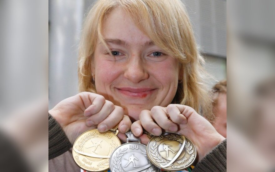 Dopingą vartoję Rusijos biatlonininkai pasitraukė iš pasaulio čempionato