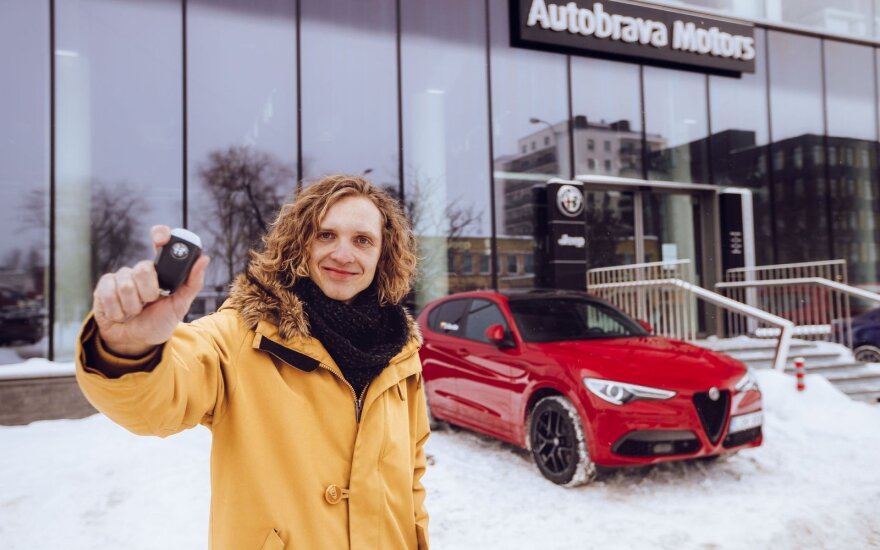 Dominykas Butvilas tapo "Alfa Romeo" ambasadoriumi Lietuvoje