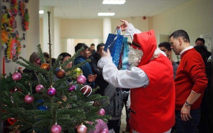 Christmas in Rukla Refugee Centre