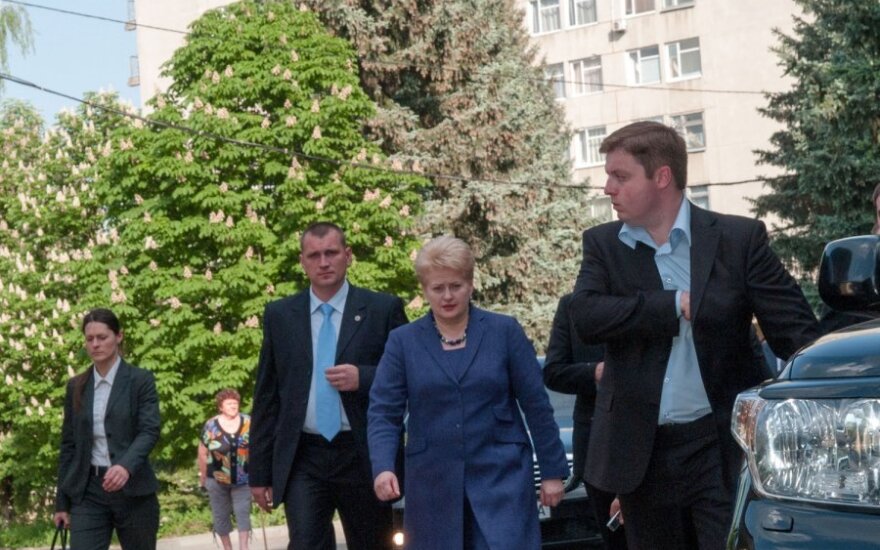 D.Grybauskaitė po susitikimo su J.Tymošenko: Europos pasitikėjimas Ukraina senka