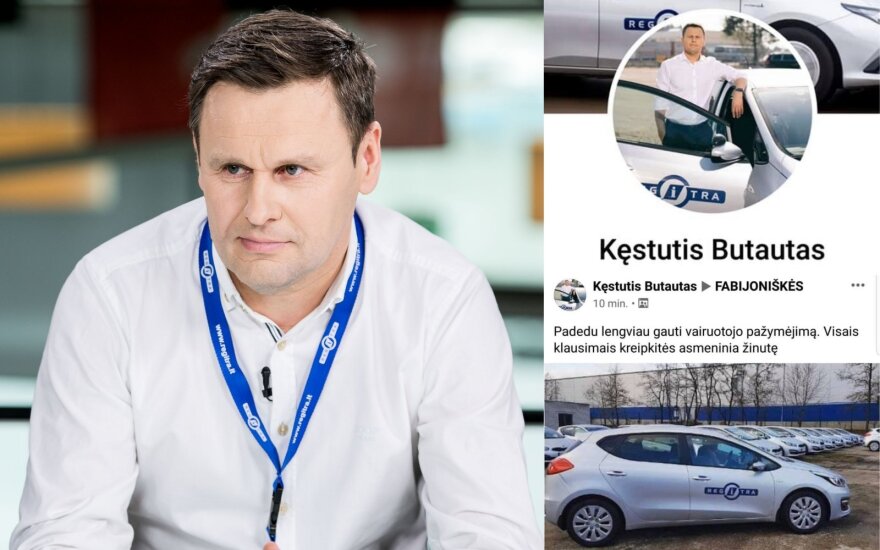 Sukčiai pasinaudojo "Regitros" generalinio direktoriaus pavaduotojo Sauliaus Šumino tapatybe "Facebook" tinkle