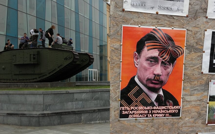 Ukrainos miestas, kurio Putinas ypatingai neken&amp;#269;ia, tapo pasipriešinimo okupantui pavyzdžiu