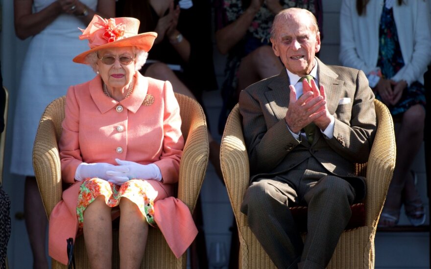 Princas Philipas ir karalienė Elžbieta II