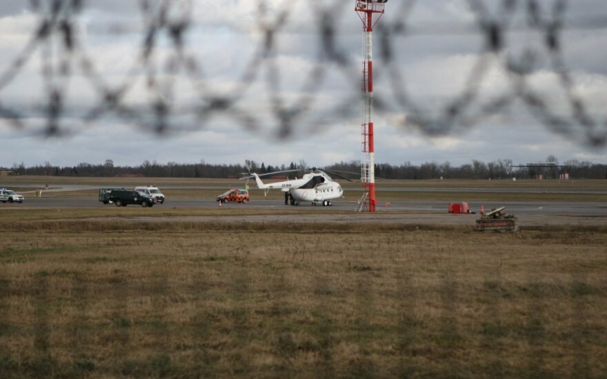 Vilniaus oro uoste priverstinai nusileido Moldovoje registruotas sraigtasparnis