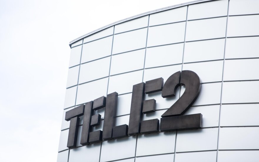 „Tele2“ pajamos šiemet augo 7 proc. iki 120 mln. eurų