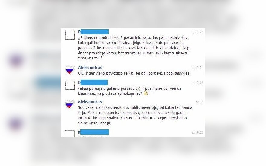 Eksperimentas: kiek laiko ir pinigų kainuoja surinkti prorusiškų komentatorių armiją?