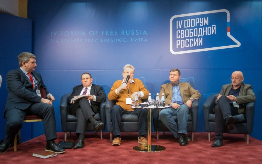 Free Russia Forum closes in Vilnius EN.DELFI